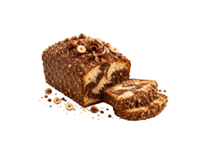 Cake marbré chocolat noisette Les délices de la brune