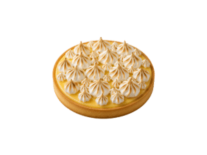 Tarte citron Les délices de la brune avec crème citron et meringue