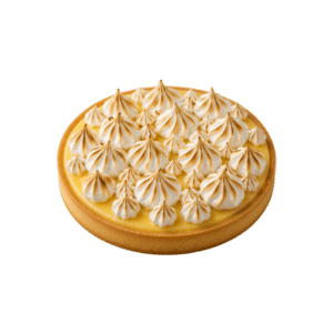 Tarte citron Les délices de la brune avec crème citron et meringue
