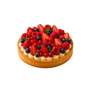 Tarte fruits rouges Les délices de la brune aux fruits rouges et crème diplomate